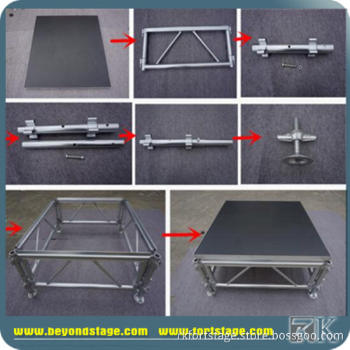 RK arena beyblade/portable stage/aluminum event stage